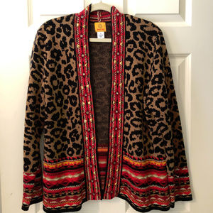 Ruby Rd Open Front Sweater